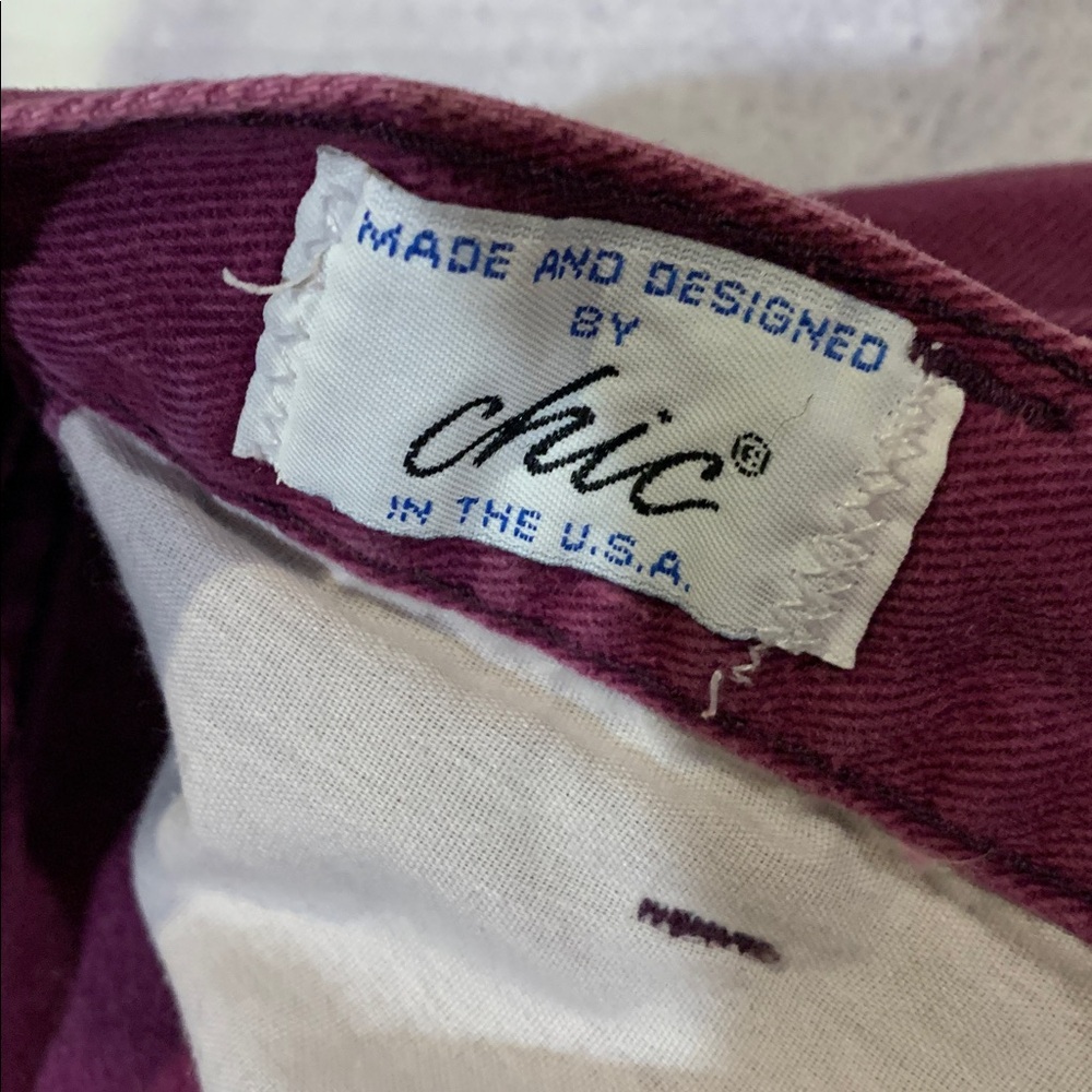 Vintage 80s 90s Purple High Waisted Mom Shorts - Picture 9 of 11